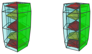 The
deca-augmented 5,10-duoprism, showing fifth of 5 decagonal prisms