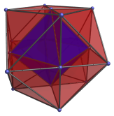 Cell-first projection
of 24-cell with hidden cells omitted