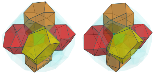 Parallel projection of
D4.11, showing 6/6 far side J91 cells