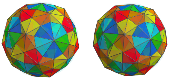 Parallel
projection of the joined 120-cell, showing 60/60 cells in 6th layer