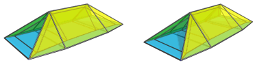 The square
magnabicupolic ring, seen from the side, without HSR